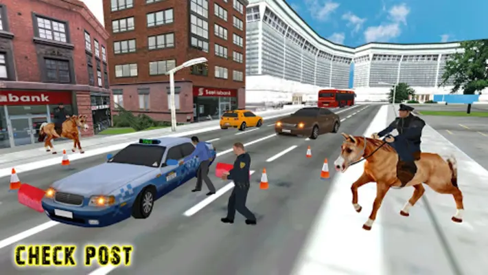 US Police Horse Criminal Chase android App screenshot 1