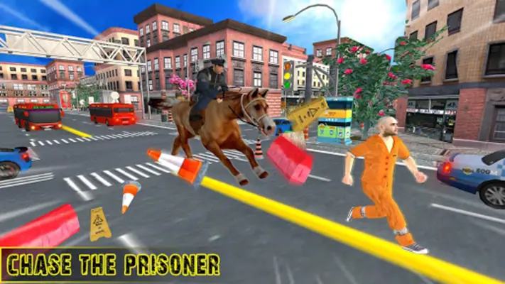 US Police Horse Criminal Chase android App screenshot 3